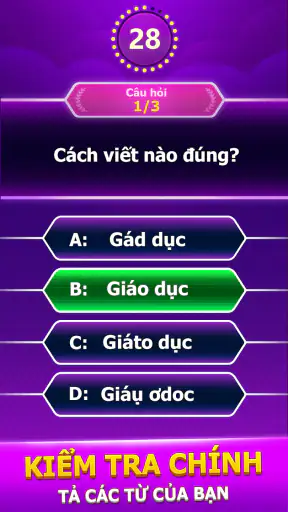 Spelling Quiz - đố chữ
