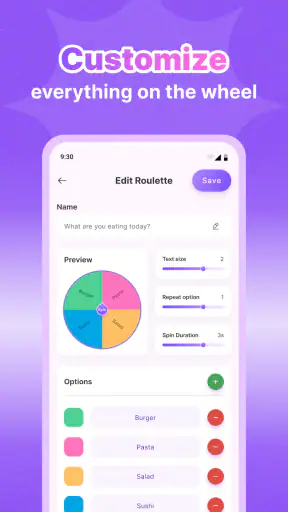 Spin Wheel: Random Chooser