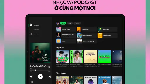 Spotify – Nhạc và podcast