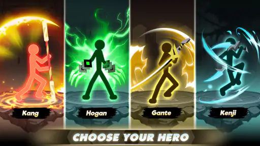 Stickman đấu quái vật Idle RPG
