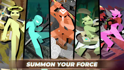 Stickman đấu quái vật Idle RPG