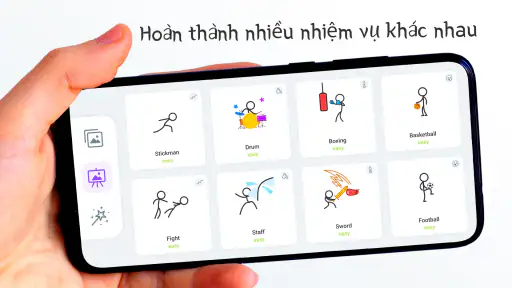Stickman: vẽ hoạt hình