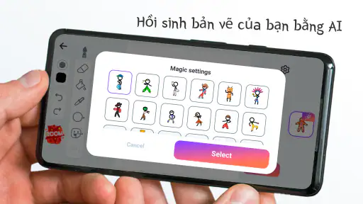 Stickman: vẽ hoạt hình