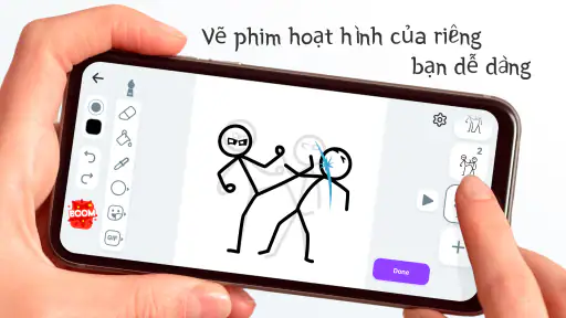 Stickman: vẽ hoạt hình