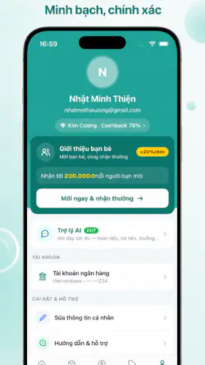 STK: Hoàn Tiền Mua Sắm