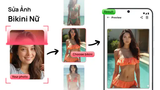 Sửa Ảnh Bikini Nữ