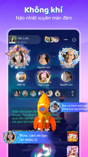 SUGO: Trò chuyện phòng voice
