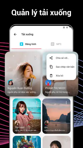 Tải video không có logo cho TT