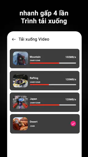 Tải xuống video HD cho tất cả