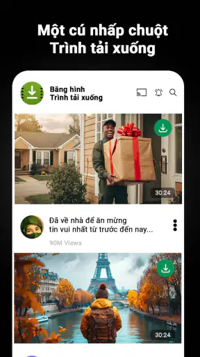 Tải xuống video HD cho tất cả