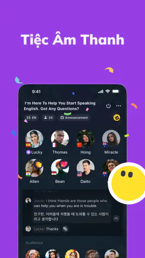 Talkin: Bạn Bè Toàn Cầu & Chat
