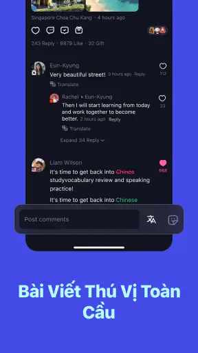 Talkin: Bạn Bè Toàn Cầu & Chat