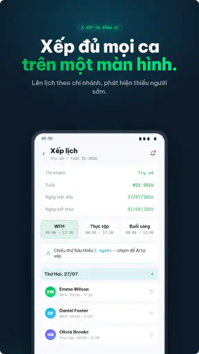 Tanca - Chấm công, tính lương