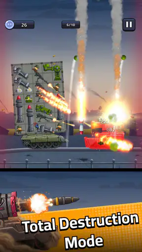 Tank Defense: Merge Attack