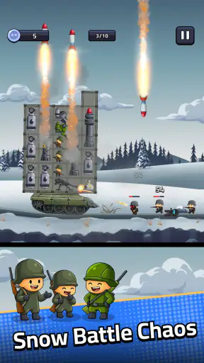 Tank Defense: Merge Attack