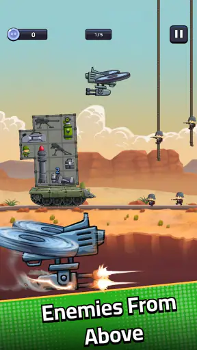 Tank Defense: Merge Attack