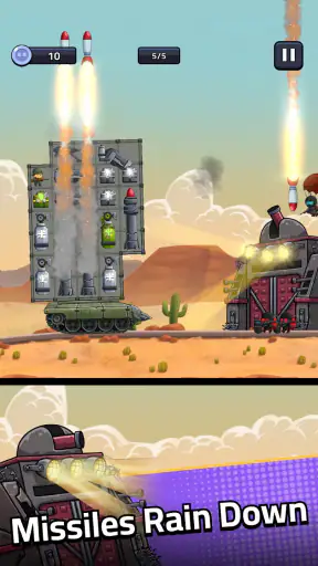 Tank Defense: Merge Attack