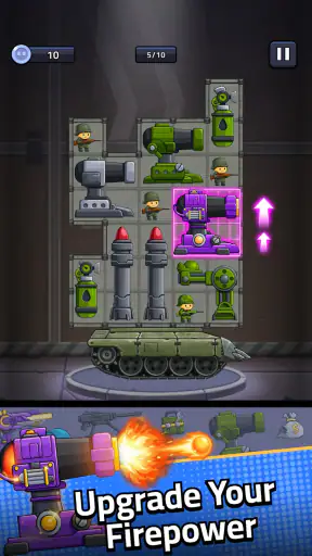 Tank Defense: Merge Attack