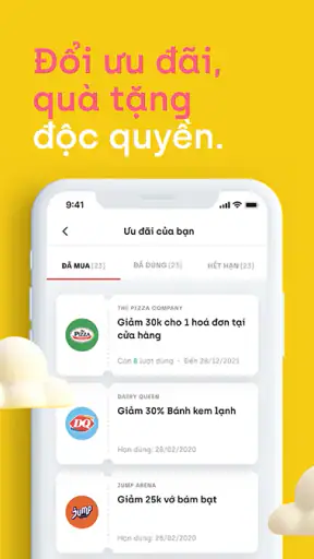TAPTAP - Tích điểm, đổi ưu đãi