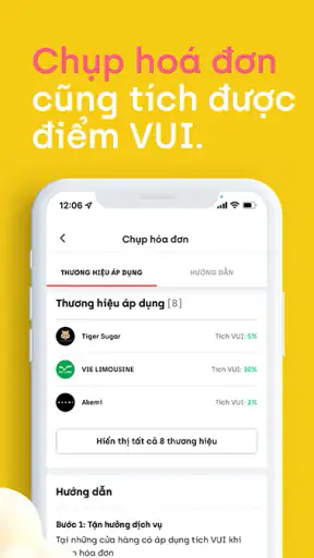 TAPTAP - Tích điểm, đổi ưu đãi