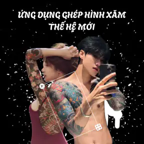 Tattoo Maker: Ghép hình xăm