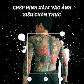 Tattoo Maker: Ghép hình xăm