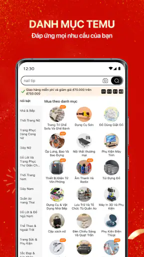 Temu: Mua sắm như tỷ phú