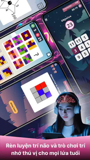 Test IQ:Luyện Trí Não & Tư Duy