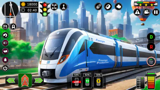 thành phố tàu hỏa sim-Trò chơi
