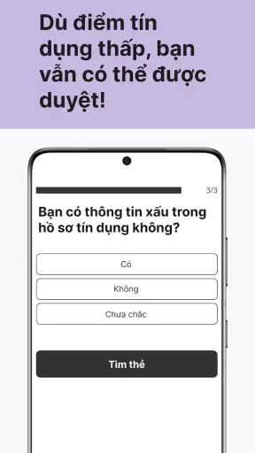 Thẻ tín dụng - Dễ phê duyệt