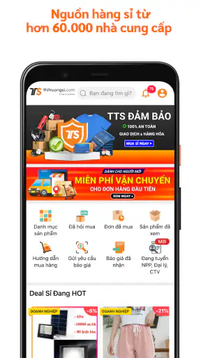 Thị Trường Sỉ B2B - Mua Sỉ