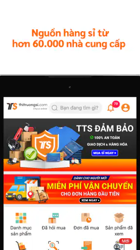 Thị Trường Sỉ B2B - Mua Sỉ