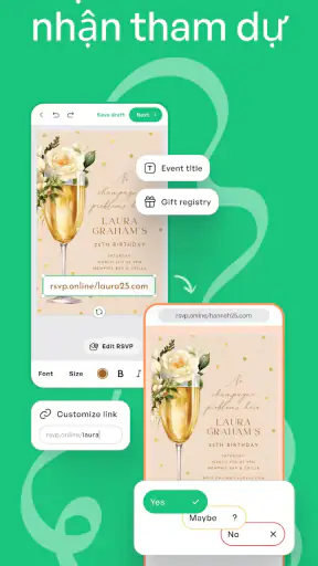 Thiết kế thiệp mời sáng tạo