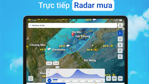 Thời tiết & Radar mưa