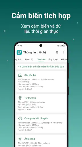 Thông tin thiết bị