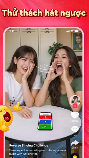 Thử thách hát ngược