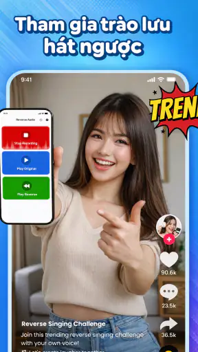 Thử thách hát ngược