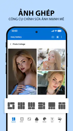 Thư viện ảnh: AI Photo Editor
