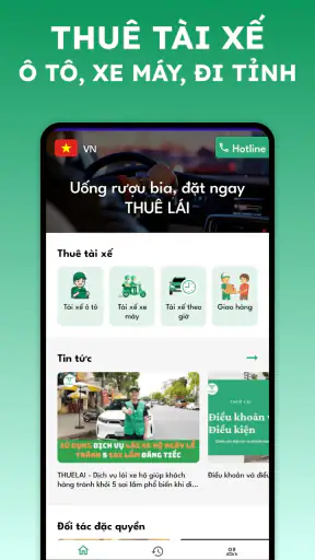 THUELAI - Thuê tài xế lái hộ