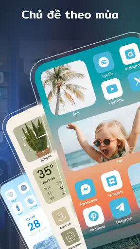 Tiện ích màu, Chủ đề: iWidgets
