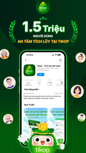 Tikop - Tích lũy và Đầu tư