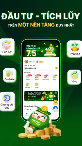 Tikop - Tích lũy và Đầu tư