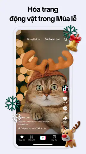 TikTok Lite - Tiết kiệm bộ nhớ