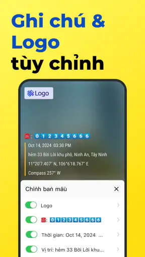 Timemark-chụp ảnh ngày giờ