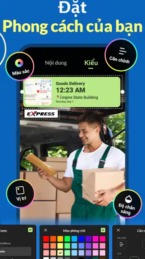 Timestamp Camera, Auto GPS Cam