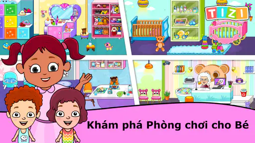 Tizi nhà trẻ - trò chơi trẻ em