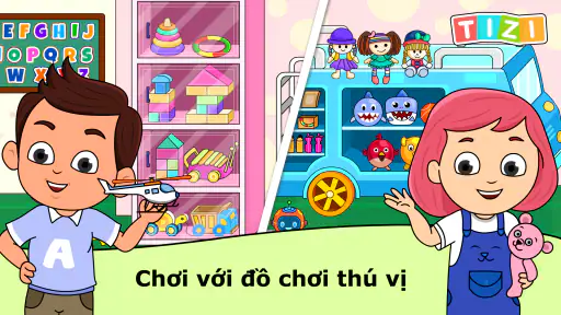 Tizi nhà trẻ - trò chơi trẻ em