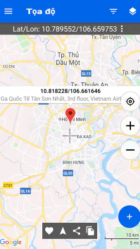 Tọa độ GPS: Vĩ độ & Kinh độ