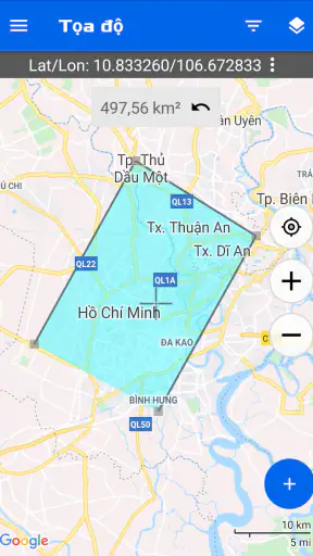 Tọa độ GPS: Vĩ độ & Kinh độ