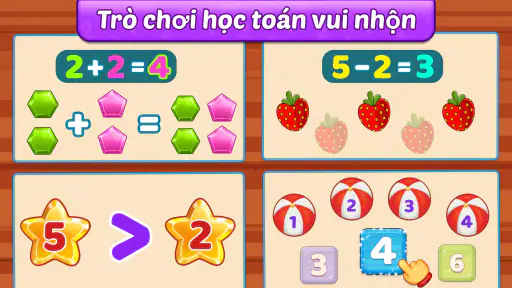 Toán cho trẻ em (Tiếng Việt)